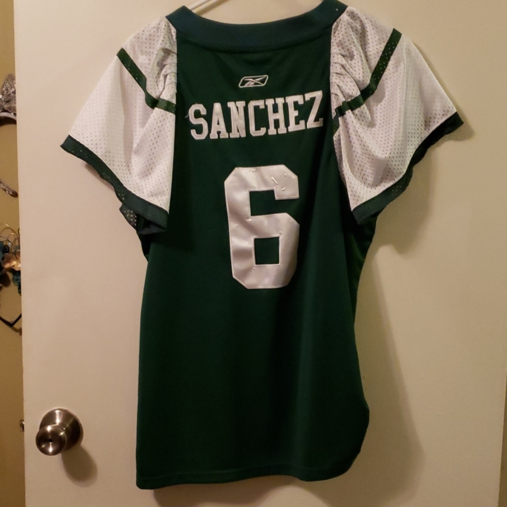 Female Jets Sanchez jersey